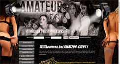 Desktop Screenshot of amateur-event.com